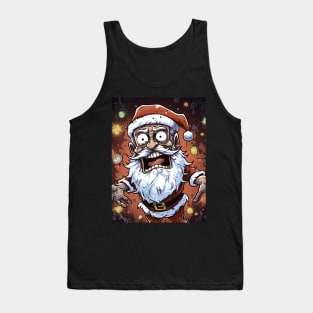 crazy little santa design Tank Top